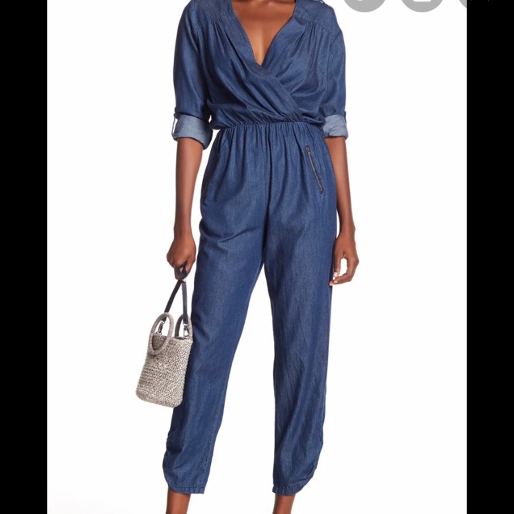 Étienne Marcel blue jumpsuit